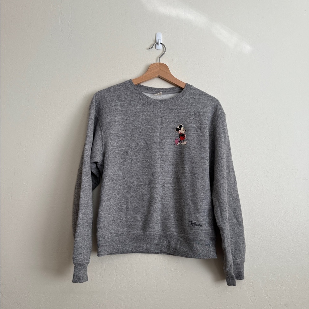 Uniqlo UT Disney Mickey Andy Warhol Grey Sweatshirt